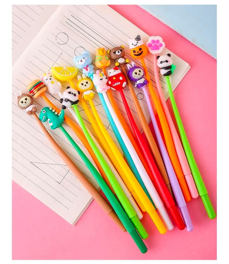 Cute Cartoon Gel Pen 4 pieces